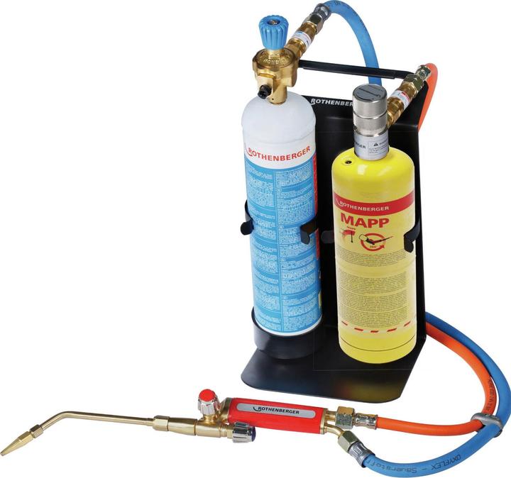 Rothenberger 1000000558 ALLGAS Mobile Pro, 7/16"-EU, mit Kartuschen