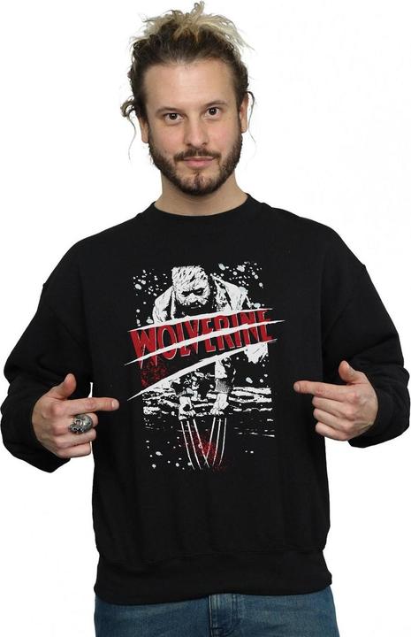 Produktbild XMen Split Red Wolverine Sweatshirt (M)