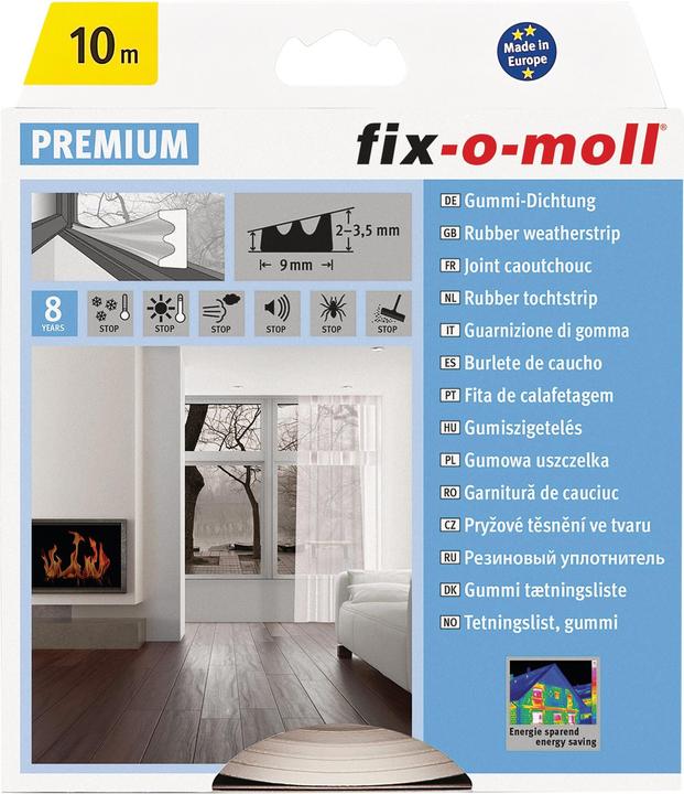 Image du produit Fix-o-moll Profil E Joint en caoutchouc