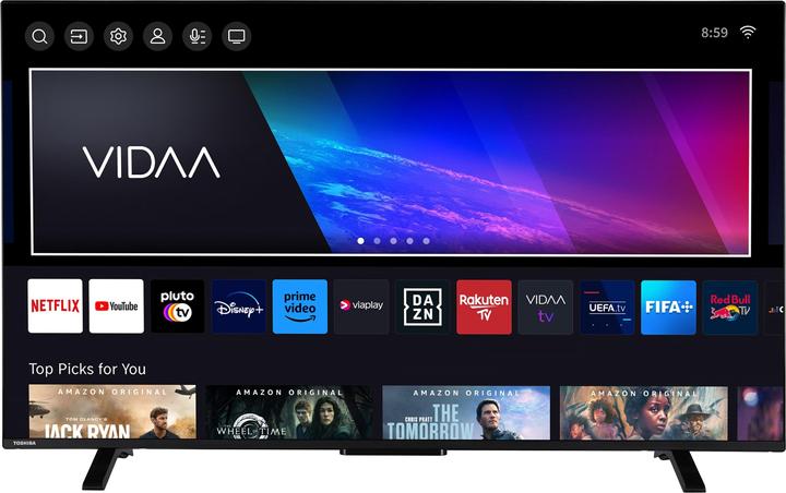 Produktbild Toshiba 55UV2363DAN 55 Zoll Fernseher / VIDAA Smart TV (4K UHD, Dolby Vision HDR, Triple-Tuner) (55", LED, 4K, 2024)
