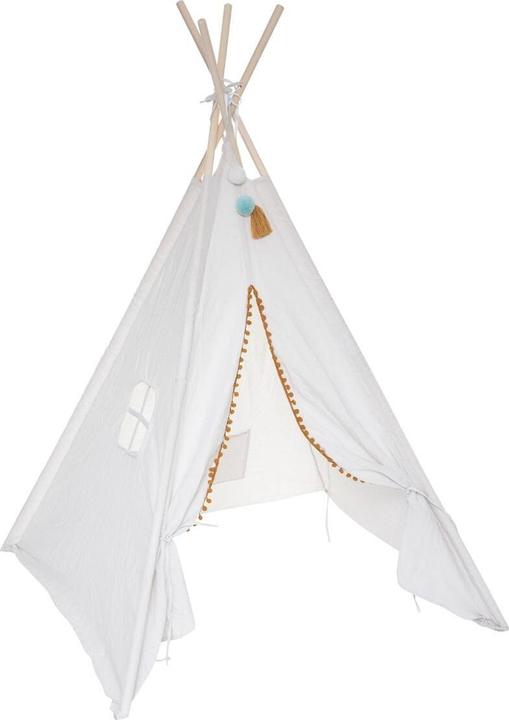 Produktbild Atmosphera ecru Tipi, Leinen beige