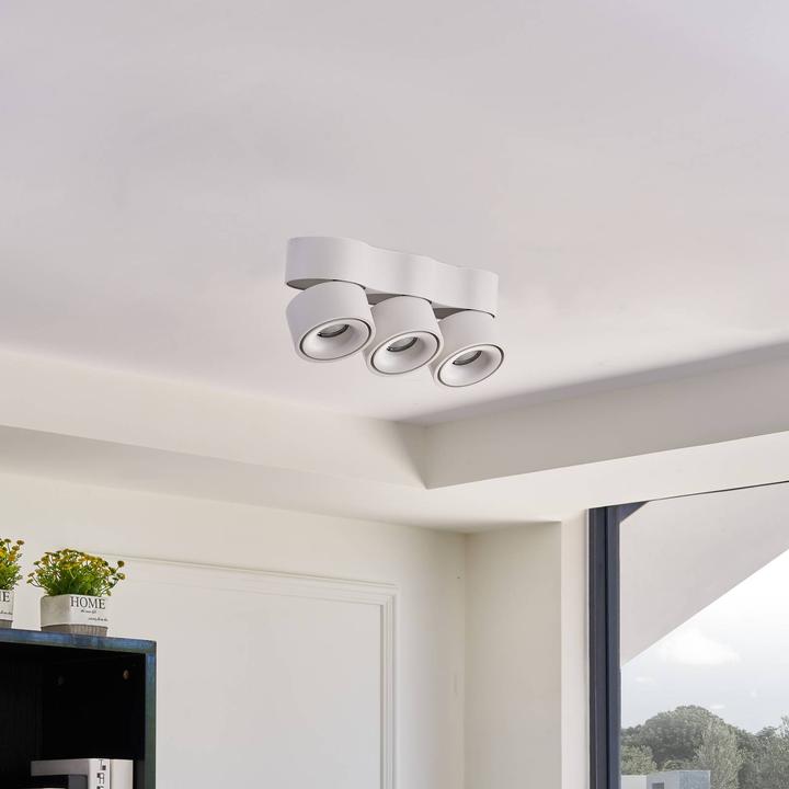 Produktbild Arcchio Rotari LED-Deckenleuchte, Linsen, 3-fl. (2400 lm)