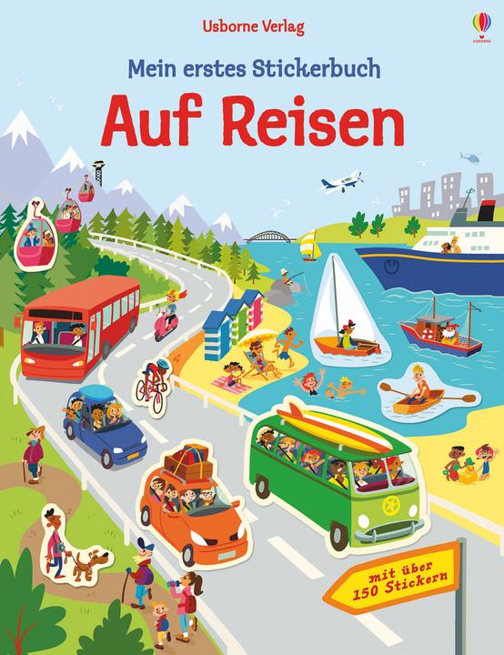 Actual product image My first sticker book: On the road