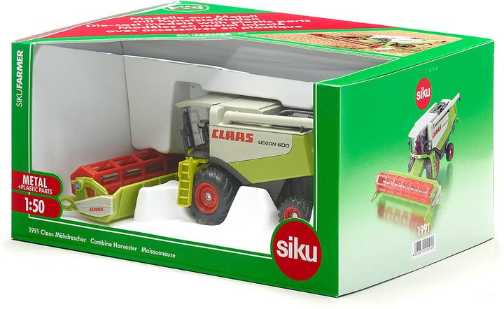 Actual product image Siku combine harvester