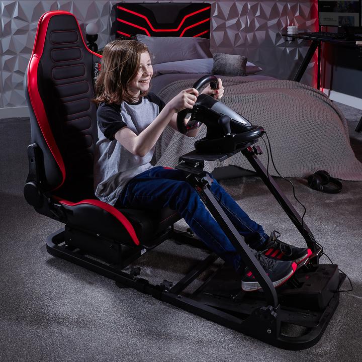 Produktbild X Rocker Xrocker Xr Racing Chicane Racing Seat For The Xr Racing Rig - Black And Red