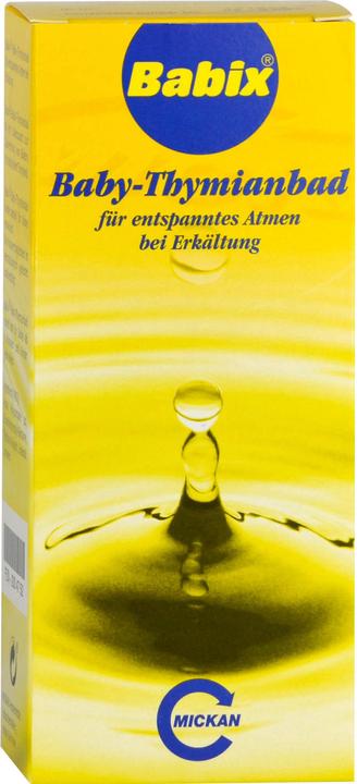 Actual product image Mickan Babix Baby Thyme Bath for Relaxed Breathing, 125 ml solution (125 ml)