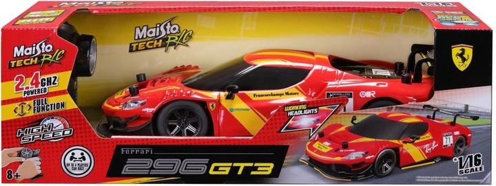 Actual product image Maisto RC Ferrari 296 GT3 1/16