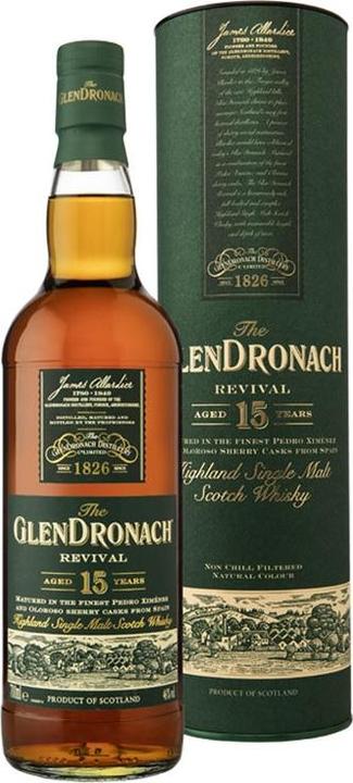 Immagine prodotto Glendronach 15 anni di rinascita (Single Malt, Whisky scozzese)