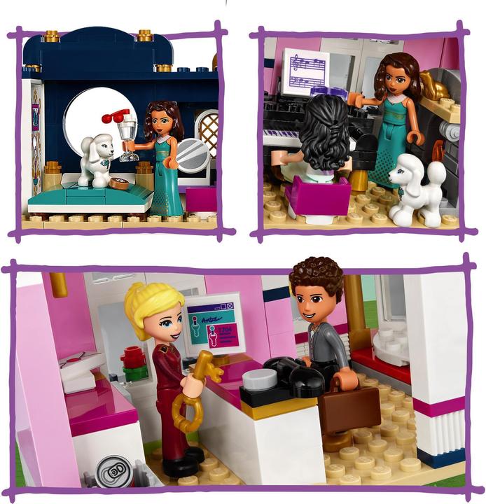 Actual product image LEGO Heartlake City Hotel (41684, LEGO Friends)
