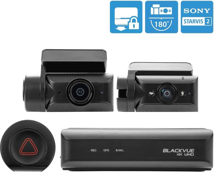 Actual product image Blackvue DR970X-2CH Box IR Plus 64GB Dual-channel Car Camera (GPS receiver, Wi-Fi, 4K)