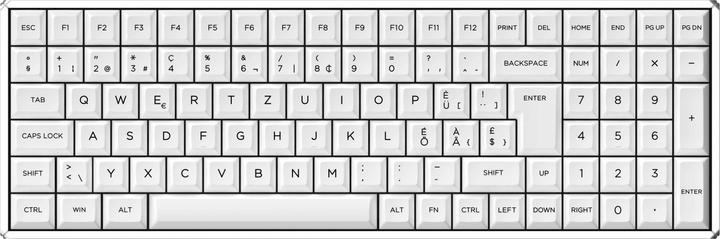 Produktbild Iqunix F96 KAT (CH, Kabelgebunden, Kabellos)