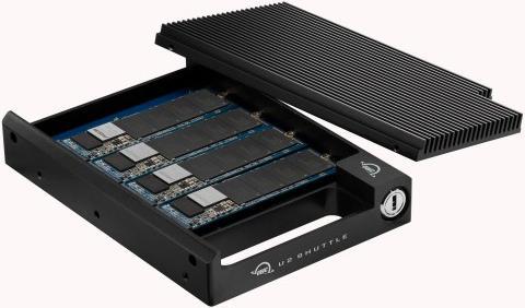 Actual product image OWC U.2 Shuttle with Aura Pro 4.0TB x 4 (16000 GB, 5.25")