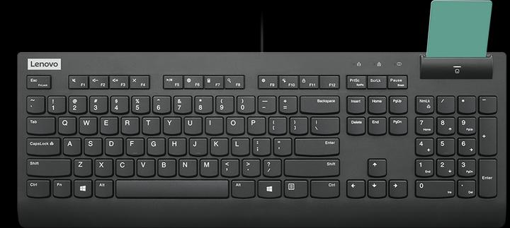 Produktbild Lenovo Smartcard Wired Keyboard II - Swiss French/German (DE, Kabelgebunden)