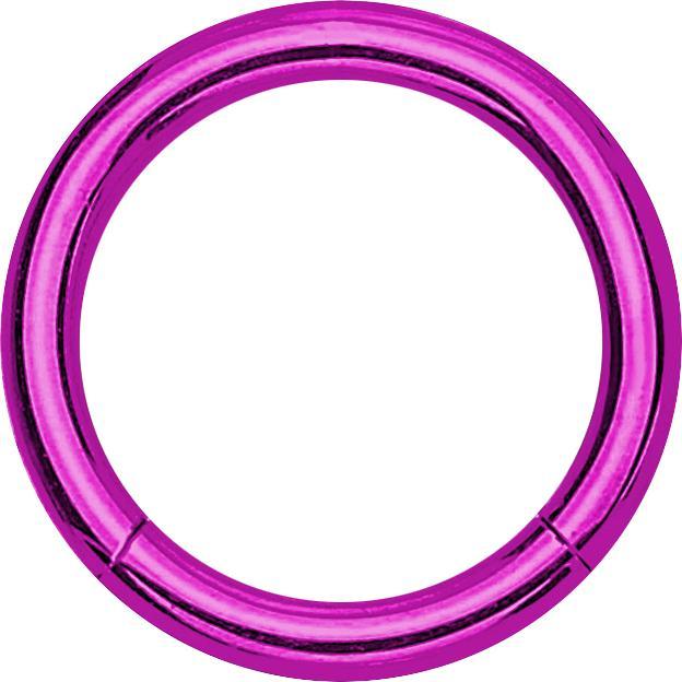Immagine prodotto Star Piercing Anello a segmenti viola (senza ottone, Acciaio chirurgico 316L)