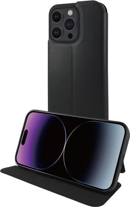 Produktbild My Way Etui Standfunktion Schwarz Series (Apple iPhone 15 Pro Max)