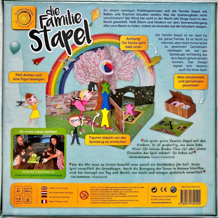 Actual product image Sunny Games The Stapel family