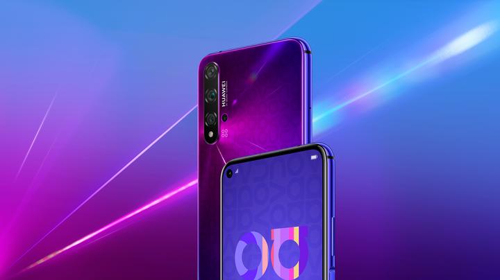 Produktbild Huawei Nova 5T (128 GB, Midsummer Purple, 6.26", Dual SIM, 48 Mpx, 4G)