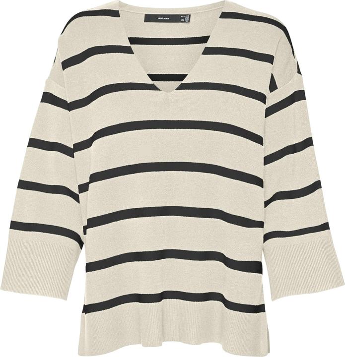 Produktbild Vero Moda V-Ausschnitt Tief angesetzte Schulter Pullover Strickpullover (S)