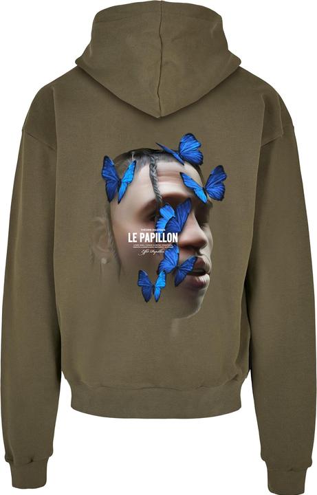 Actual product image Mister Tee Le Papillon Heavy Oversize Hoody - 16423 (S)