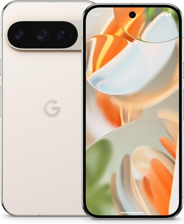 Google Pixel 9 Pro (256 Go, Porcelain, 6.30", Double SIM, 50 Mpx, 5G)
