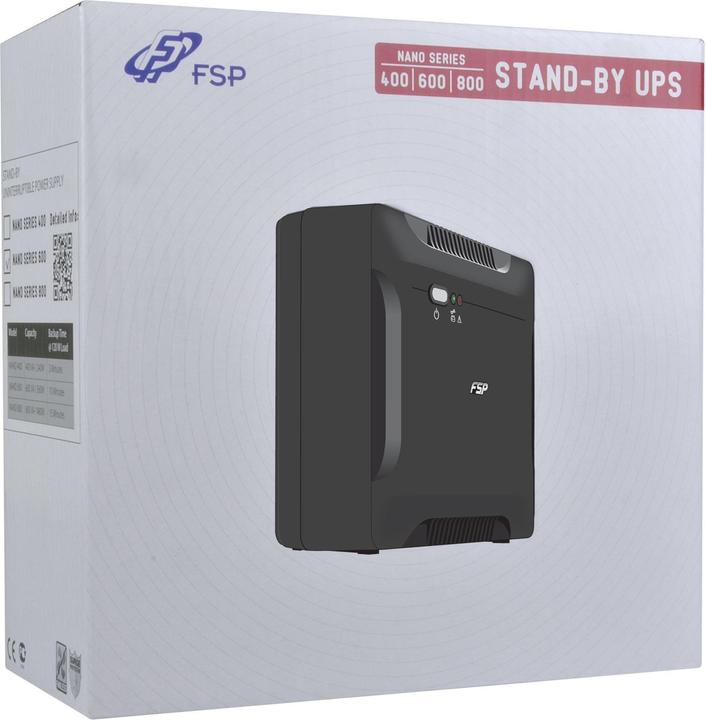 Produktbild Fortron Nano 600 (600 VA, 360 W, Standby USV)
