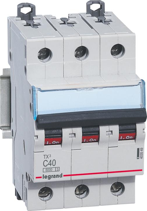 Actual product image Legrand TX3 miniature circuit-breaker
