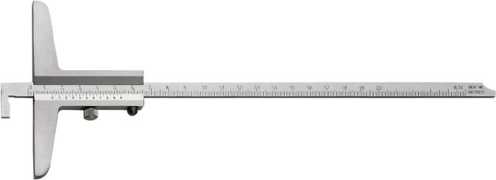 Magni Pied à coulisse de profondeur avec tige de mesure déportée 300mm 1/50 FORTIS (30 cm)