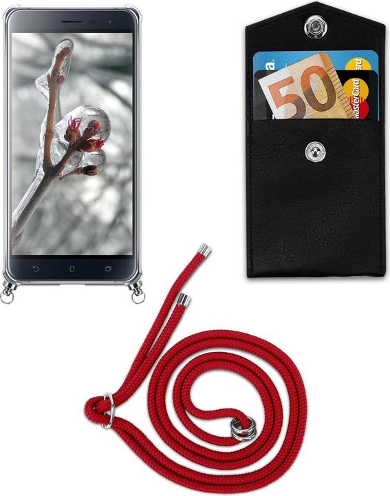Produktbild Cadorabo TPU Handy Kette SILBER Cover