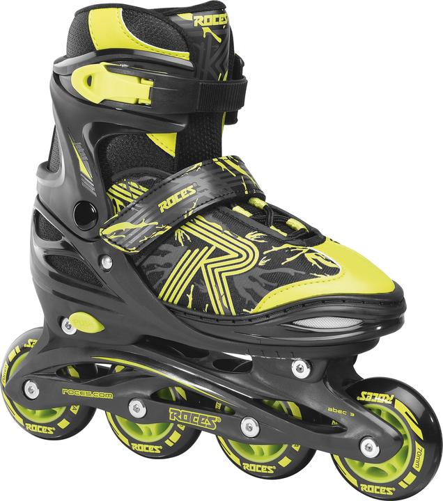 Produktbild Roces Schlittschuhe Jokey 3.0 Boy schwarz-limonkowe 400845 03 (26-29) (27)