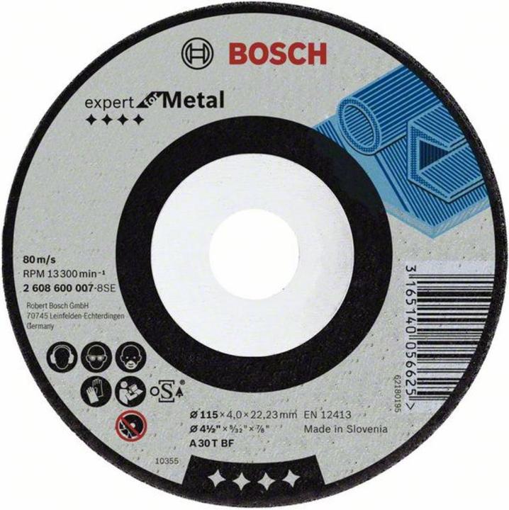Productafbeelding Bosch Professional Zubehör Slijpschijf geslingerd Expert voor Metaal A 30 T BF