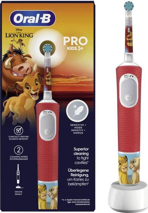 Actual product image Oral-B Pro Kids The Lion King (Oscillating toothbrush)