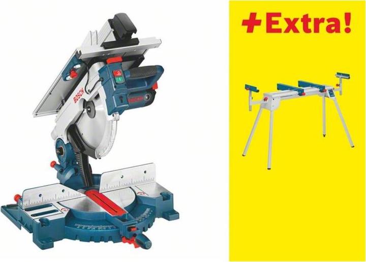 Produktbild Bosch Professional Kombinationssäge GTM 12 JL mit Arbeitstisch GTA 2600 im Karton