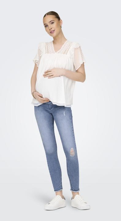 Image du produit Only Maternity OLMBlush Ankle Raw Skinny Fit Jeans Skinny (30)