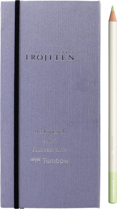 Actual product image Tombow Artist's colour pencil Irojiten (Multicoloured, 10 x)