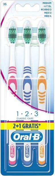 Oral-B 1,2,3 Classic Care (Mittel, 3 x)
