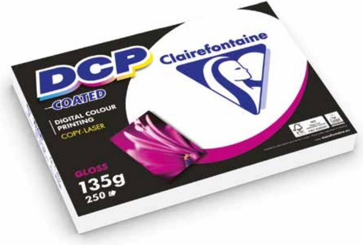 Produktbild Clairefontaine Laserdrucker-Papier DCP Coated Gloss, A4, 200 g/qm (200 g/m², A4)