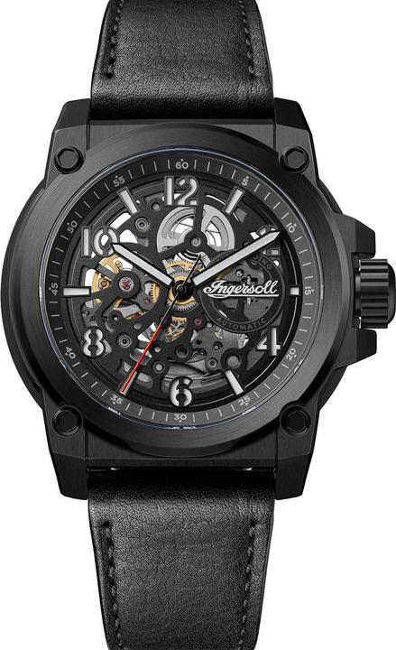 Produktbild Ingersoll 1892 Ingersoll I16602 Herrenuhr Ingersoll Anvil Automatik 46mm 5ATM (Skeleton-Uhr, 46.50 mm)