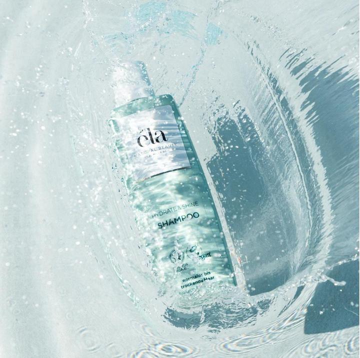 Actual product image Éla Natural Beauty Hydrate & Shine (250 ml, Liquid shampoo)