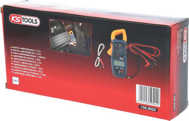 Immagine prodotto KS Tools Set di pinze digitali per Ampere 600A, 3 pezzi.