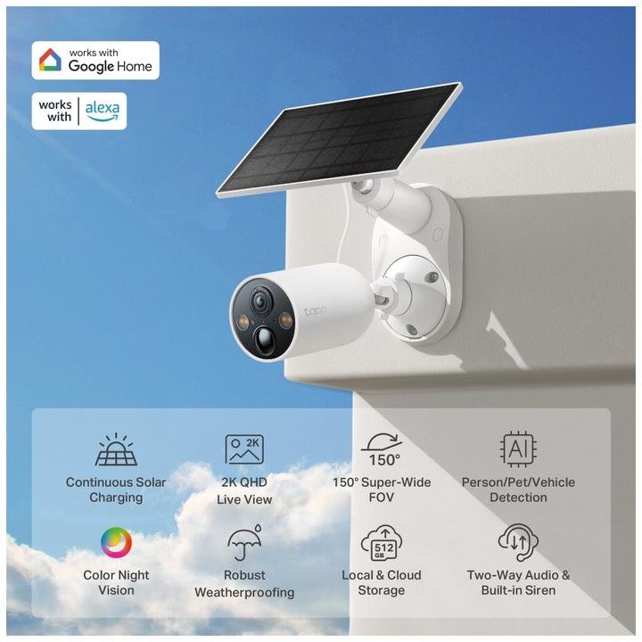 Image du produit TP-Link Tapo C425 KIT (2560 x 1440 Pixels)