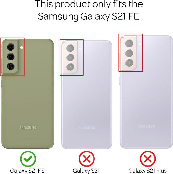 Immagine prodotto Nalia Custodia per cellulare a 360 gradi (Samsung Galaxy S21 FE)