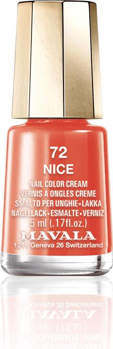 Actual product image Mavala Mini Colour's nail polish (Coral, Orange, Colour paint)