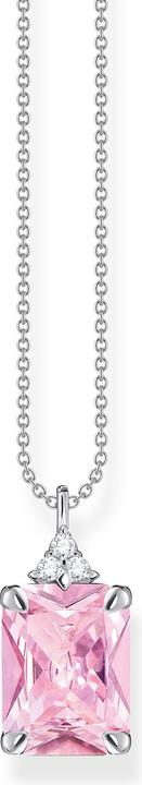 Image du produit Thomas Sabo Chaîne pierre rose argent (Argent 925, 40 - 45 cm)