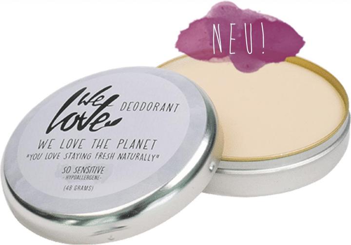 Immagine prodotto We Love The Planet DEOCREME - So Sensitive - Ipoallergenico - Senza bicarbonato (Crema)