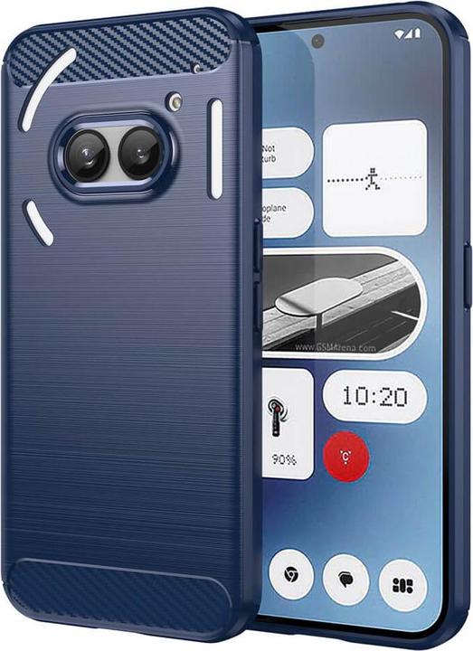 Produktbild Cover-Discount Nothing Phone (2a) - Metall Carbon Look Hülle (Nothing Phone (2a))