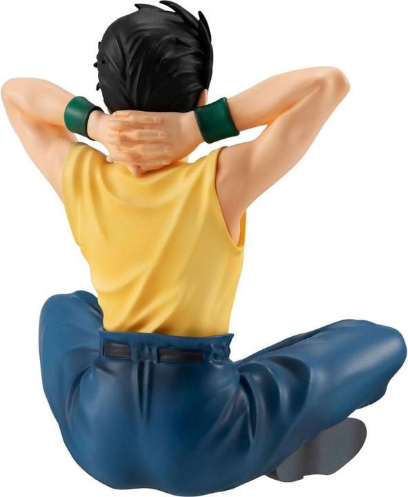 Actual product image Megahouse Yu Yu Hakusho G.E.M. PVC Statue Yusuke Urameshi Palm Size 9 cm