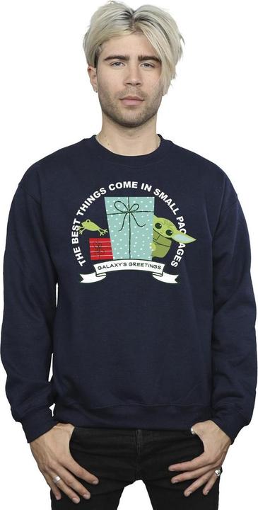 Immagine prodotto Star Wars The Mandalorian Galaxy's Greetings Felpa Uomo (XL)