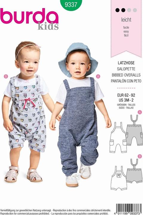 Produktbild Schnittmuster Latzhose