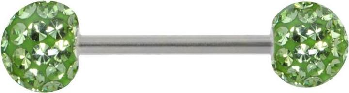 Actual product image Bijouteria Tongue piercing (Surgical steel, Crystal)