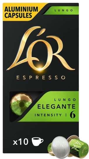 Immagine prodotto L’OR Espresso Capsula di caffè L'Or Espresso Lungo Elegante 10 pezzi (10 x Porta.)